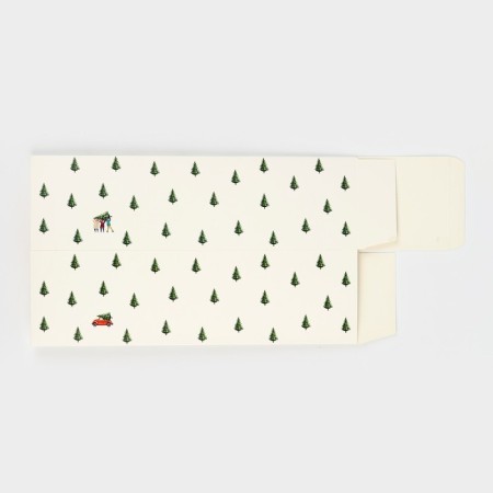 Folding box “Happy New Year! ", 9.5 x 32.5 x 9.5 cm, New Year-8