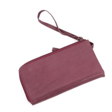 Pr1061 Lightning wallet, coin/maps (3)/bill, burgundy shore 11.5x20x1.5cm