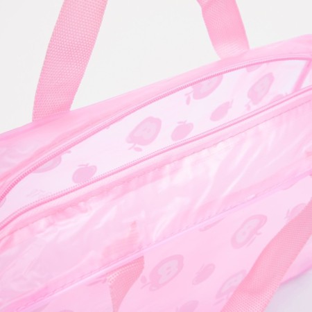 Lightning cosmetic bag, pink color-2
