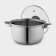 A pan with a stainless steel lid “Classic”, 2.2 l, d = 19 cm