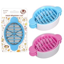 Egg set, 3 pcs, color mix