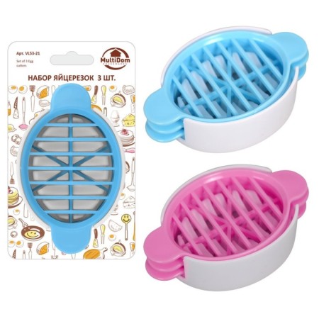 Egg set, 3 pcs, color mix