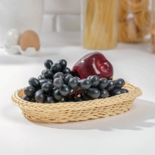 Basket for fruits and bread Vanilla, 25 × 19 × 4 cm