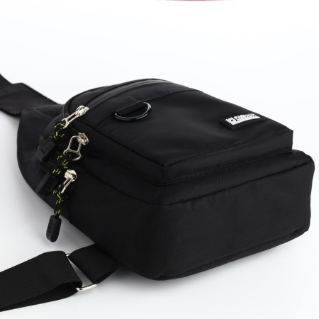 Backpack-sling, 17*8*30 cm, lightning department, 3 n/k, black-4