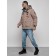Male Winter jacket, size 54, brown color