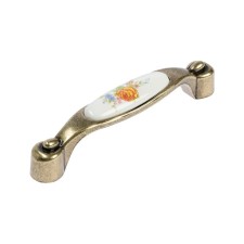 Rose Cappio Ceramics bracket handle, 96 mm, bronze color