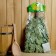 A broom for a bath oak with thyme, in individual packaging