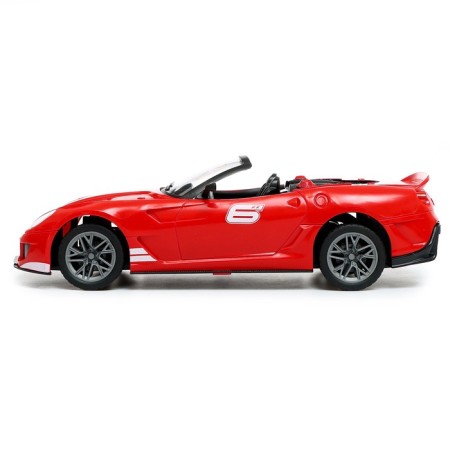 Radio -controlled "convertible" car, works on the battery, the color of the red-1