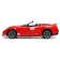 Radio -controlled "convertible" car, works on the battery, the color of the red