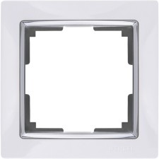 Frame for 1 post WL03-FRAME-01-WHITE, white color