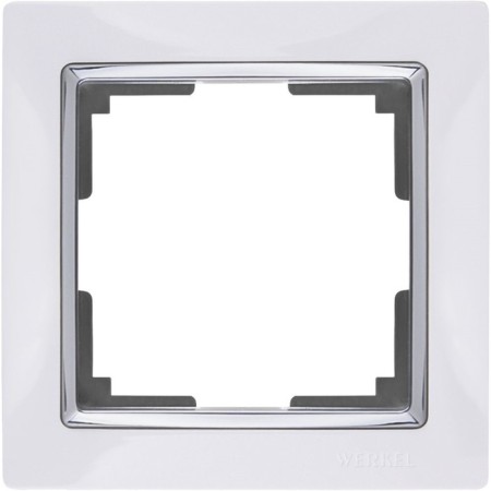 Frame for 1 post WL03-FRAME-01-WHITE, white color