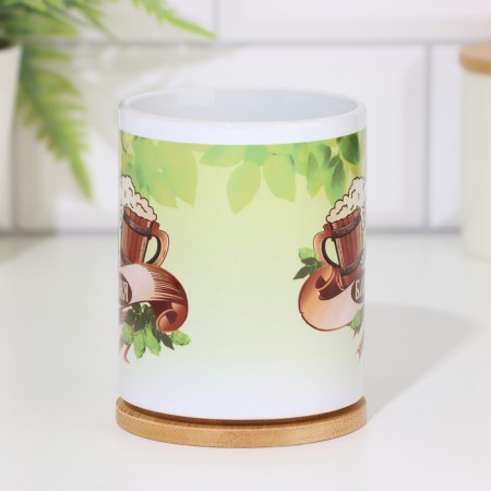 Sublimation mug "Bath", with application-2