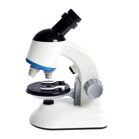 Game set "Laboratory microscope", a rotating lens with backlight, an increase in X40, 100, 400-2