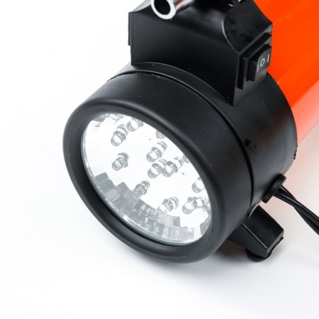 Car compressor "Aggressor" AGR-50, Metal, 12V, 280W, performance 50 l/min, adapters for pumping boats, LED LEAD, BART-3