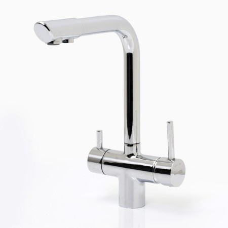 Kitchen mixer Wasserkraft A8317, double -leaf, with access to drinking, chrome-4