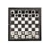 Chess 16 x 16 cm, King H-2.8 cm, d-1.2 cm, plastic board and figures