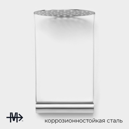 Potato Style Vent, 11.5 cm, chrome color-1