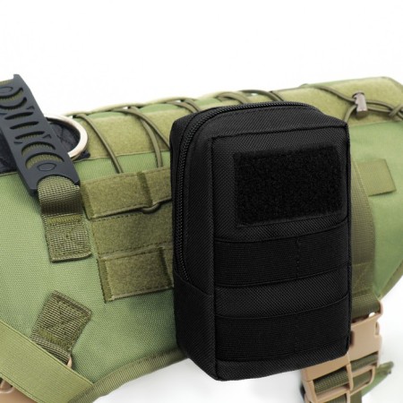 Doucum for tactical vest, size 15 x 10 x 5 cm, black-1