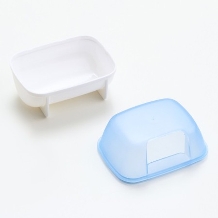 A toilet for rodents "Pijon", 10.2 x 7.2 x 7.2 cm, blue-4
