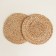 Set of serving napkins Sima-Land Home, 2 pcs, d = 37.5 cm, water hyacinth