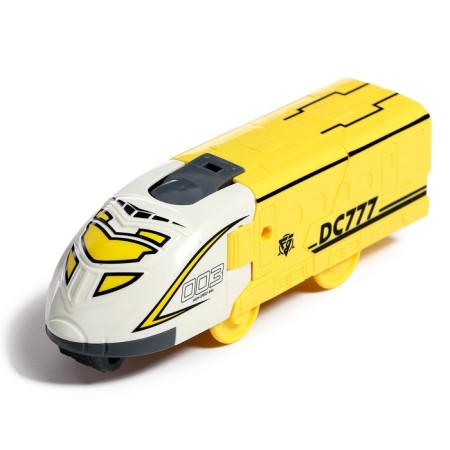 Robot "Train", transforms, yellow color-1