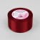 Satin tape, 50 mm × 23 ± 1 m, cherry color No. 37