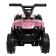 Electric car "ATV", light, AUX, pink