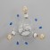 Chandelier "Adayn" BP 3x40W E27 Chrome Model: 2612371