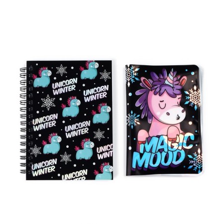 Gift set holographic notebook and cover Magic Mood-1