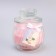 Aromatic “pot” candle 9x7.5cm, rose