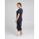 Women's dress "Fish", size 48, gray color