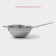 A colander made of stainless steel of a share, 900 ml, d = 18 cm, thickness 0.3 mm, a long handle