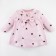 Body dress I am "hearts", pink, height 80-86 cm