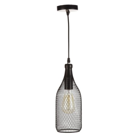 Lamp "bottle" 1x40W E27 black 12x12x120 cm.-2