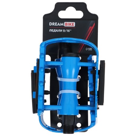 Pedals 9/16 "Dream Bike, with bearings, plastic/steel, blue color-3