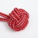 A wicker cable toy with a pen, up to 38 cm, up to 180 g, ball 7 cm, red