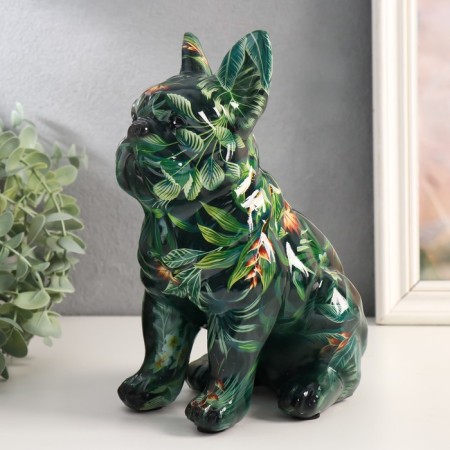 Souvenir Polystone "Bulldog. Jungle" 13x15.5x21.5 cm-1