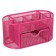 Chancellery trifle stand 9 departments, mesh metal, pink