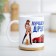 Sublimation mug "best friend", with application