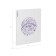 Subject notebook, 48 sheets, cage, foreign language Erichkrause "Chaos", plastic cover silk-screen cover, OFSET BELICE 100%, info block