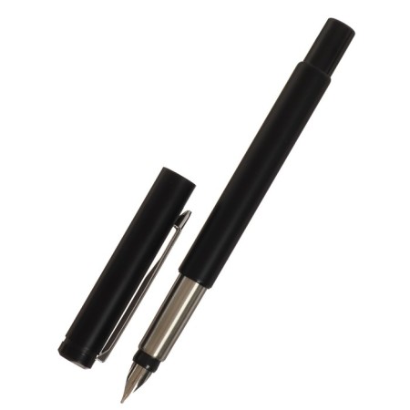 Gift feathers Calligrata, in the leatherette case PB N, Black case with silver-2