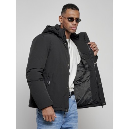 Sports male winter, size 68, black color-12
