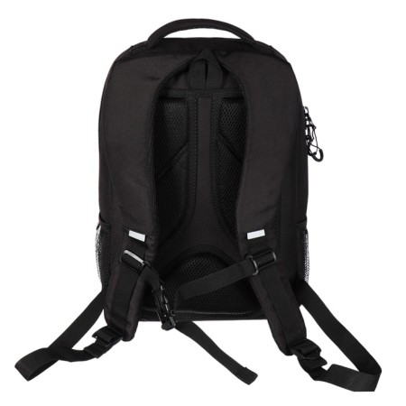 School backpack, 39 x 26 x 19 cm, Grizzly, ergonomic back, laptop department, black-4