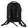 School backpack, 39 x 26 x 19 cm, Grizzly, ergonomic back, laptop department, black