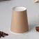 A cup paper disposable “classic”, 250 ml, d = 8 cm, craft color, 50 pcs/un