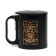 Thermal circle, 180 ml, tourism "The best husband" in the world, retains heat 2 hours, compass
