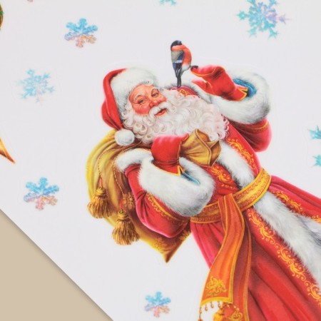Interior sticker with the luminous layer of the "Magic New Year", 21 x 29.7 cm, New Year-2