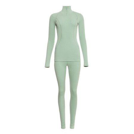 Women's thermal underwear (longshit, leggings) minku color emerald, size 52-11