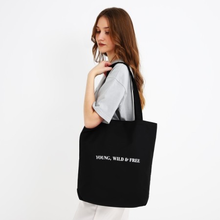 Bag Schoper Young, 40x12x38, Black Color-8