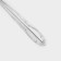 A set of teaspoons "catering", thickness 0.7 mm, 6 pcs, silver color